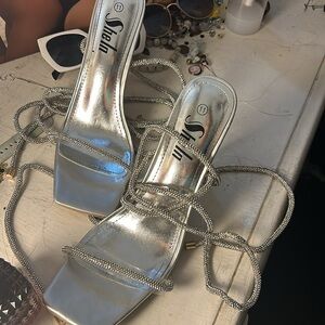 Prom Silver Heels
